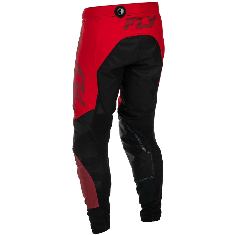 FLY Racing-USA Lite motorcrossbroek zwart-rood