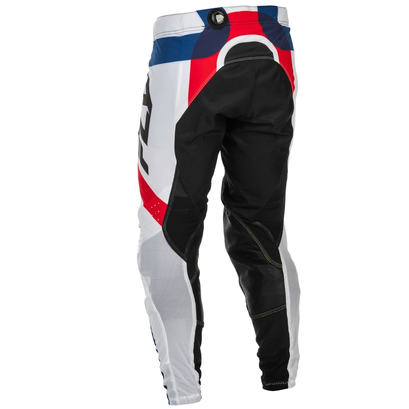 FLY Racing-USA Lite Se Glory motorcrossbroek rood-wit-blauw