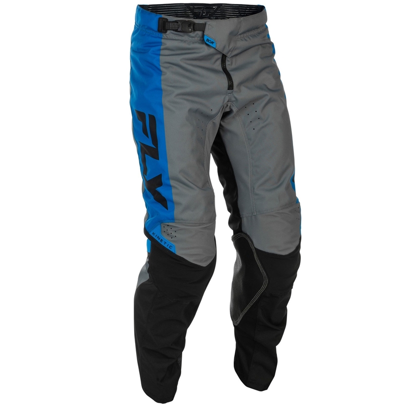 Motocrossbroek FLY Racing - USA Kinetic blauw-grijs-zwart