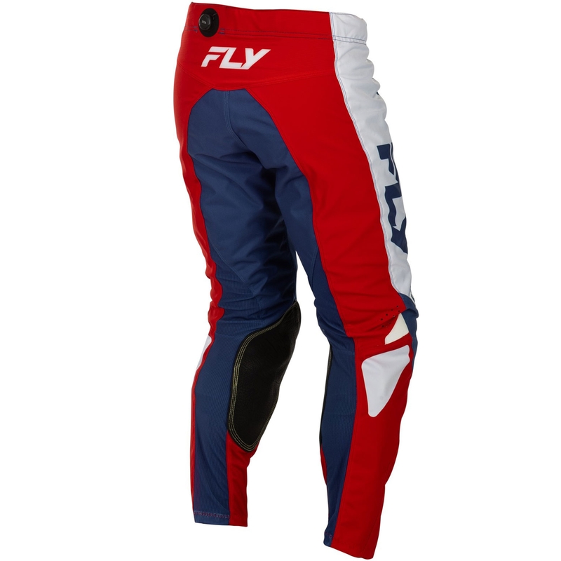 Motocrossbroek FLY Racing - USA Kinetic rood-wit-blauw