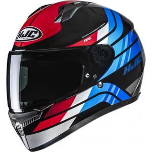 Integraal motorhelm HJC C10 Hiper MC21 zwart-blauw-rood