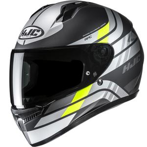 Integraal motorhelm HJC C10 Hiper MC3HSF zwart-zilver-geel