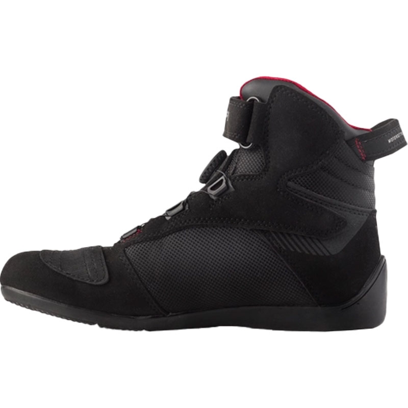 Damesmotorlaarzen Shima Exo Vented zwart-grijs-rood