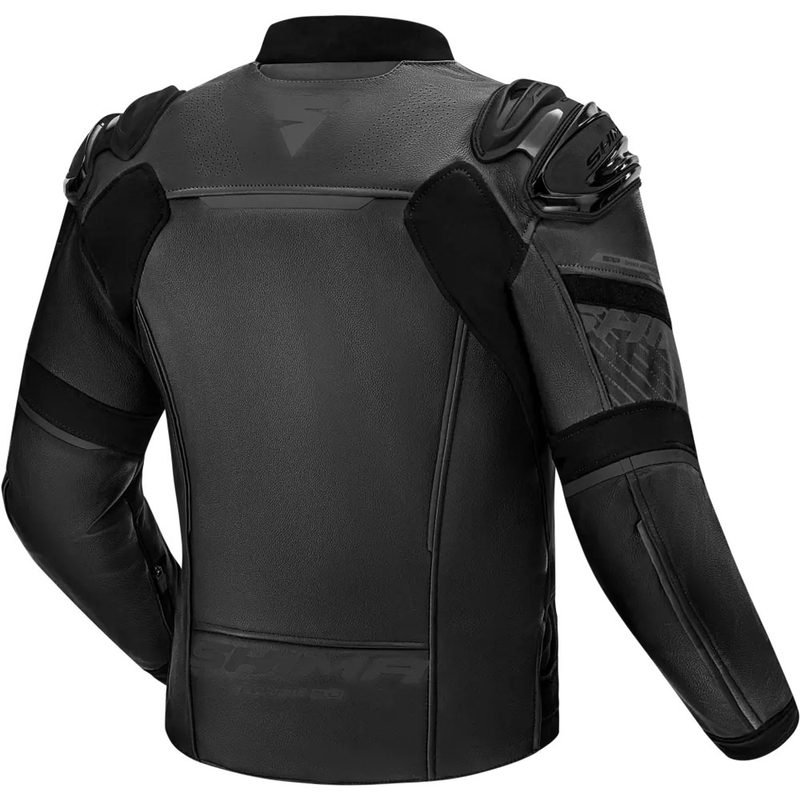 Shima Bandit 2.0 leren motorjack zwart-zwart