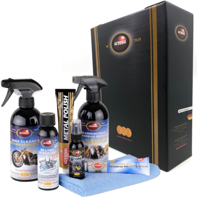 Autosol motorfiets geschenkset