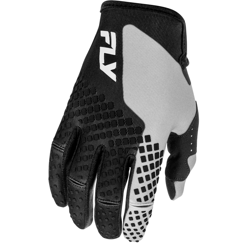 Motocross handschoenen FLY Racing - USA Kinetic zwart-grijs