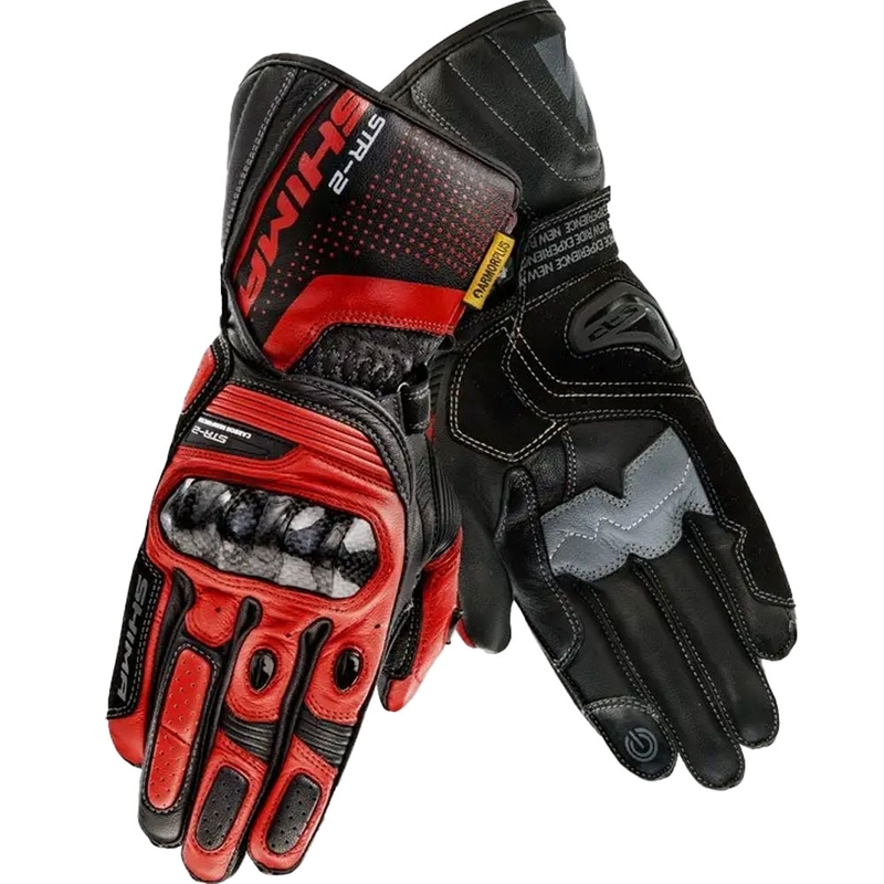 Shima STR-2 handschoenen zwart-rood