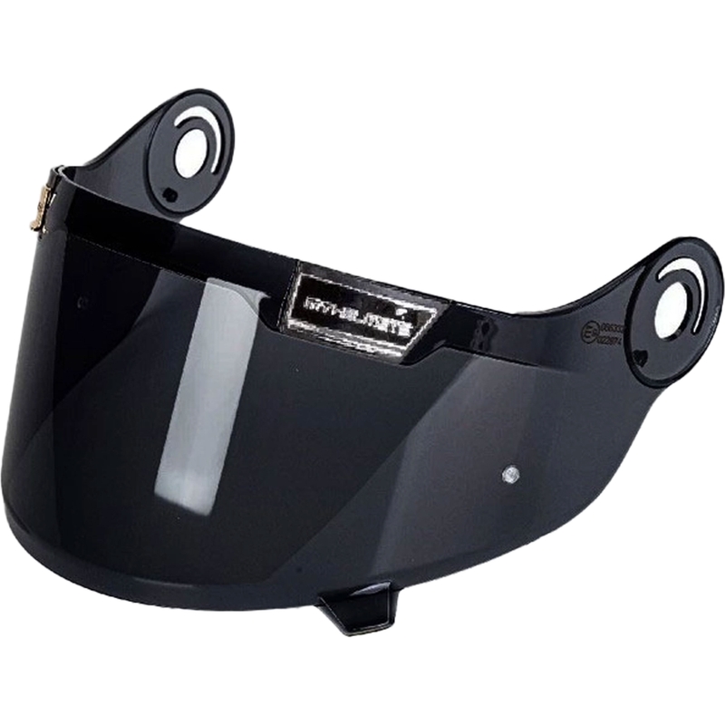 Plexi MT-V-32 Max Vision voor Jarama/Jarama SV helmen donker met zilveren details