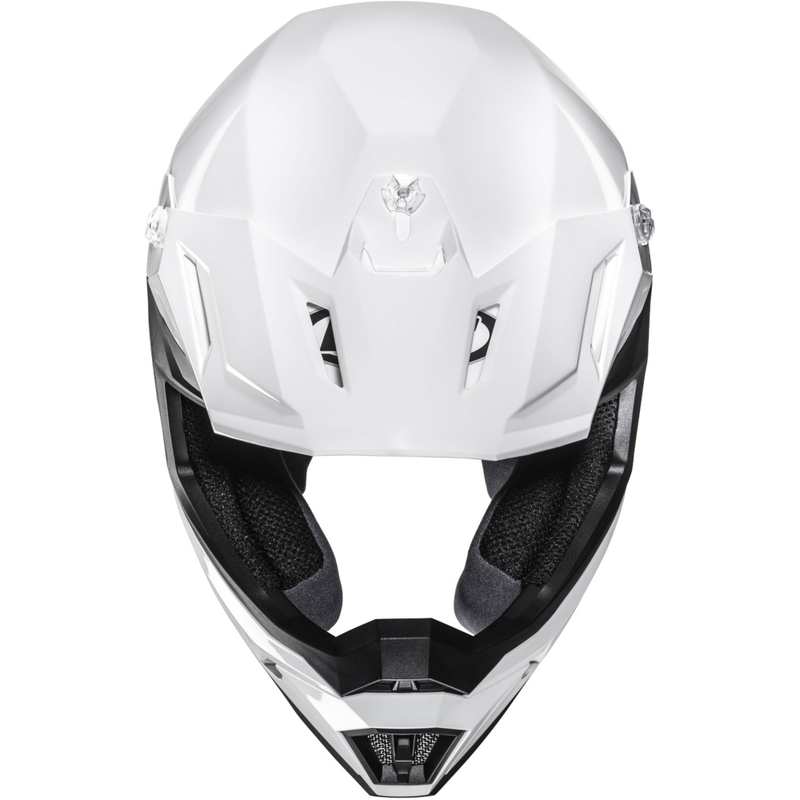 HJC C50 Solid crosshelm parelwit