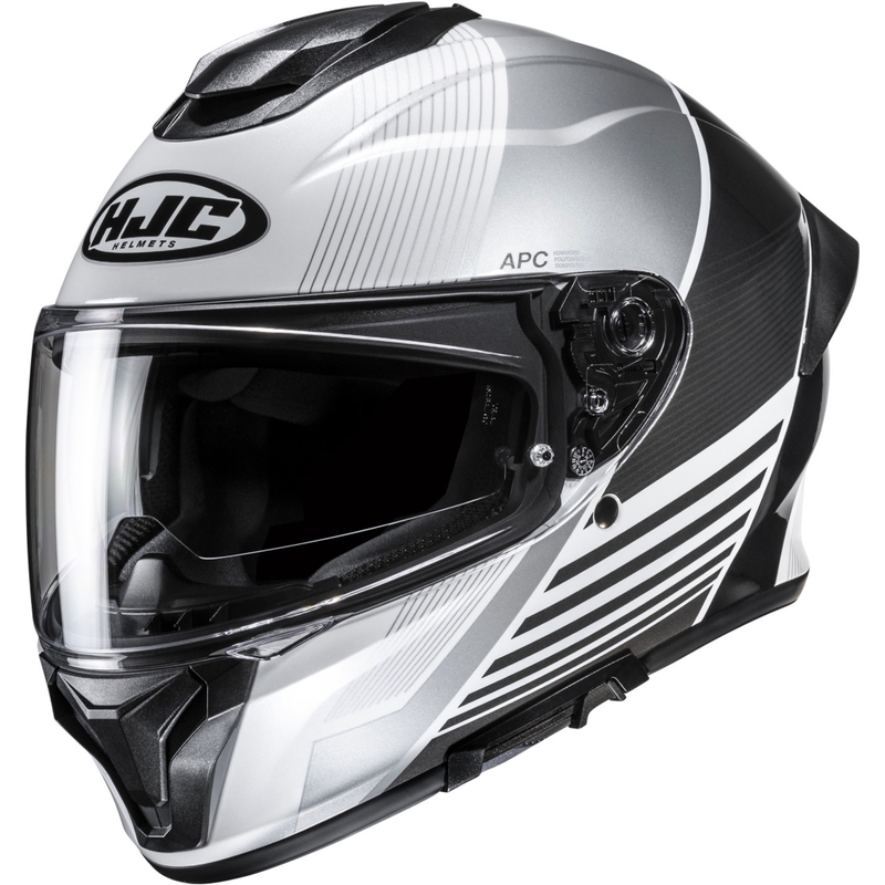 HJC C71 Morix MC5 integraal motorhelm zwart-zilver