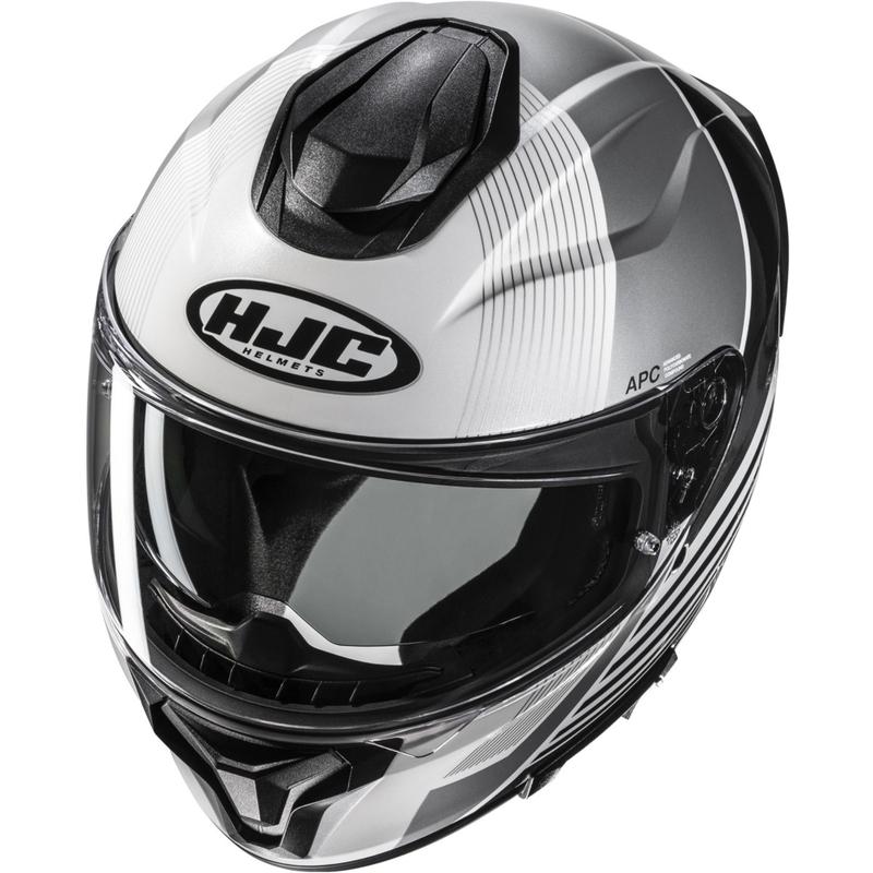 HJC C71 Morix MC5 integraal motorhelm zwart-zilver