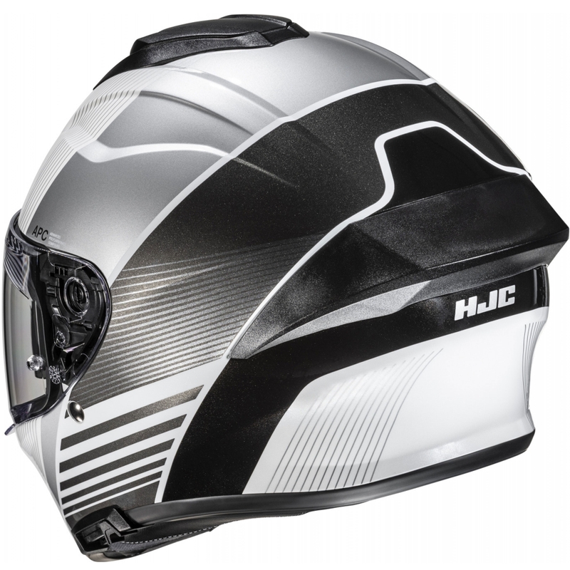 HJC C71 Morix MC5 integraal motorhelm zwart-zilver