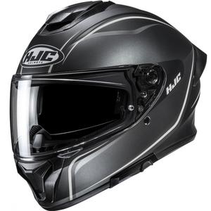 HJC C71 Quez integraal motorhelm zwart-zilver