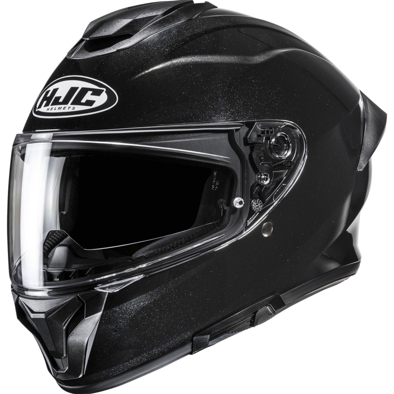 Integraal motorhelm HJC C71 Solid metallic zwart