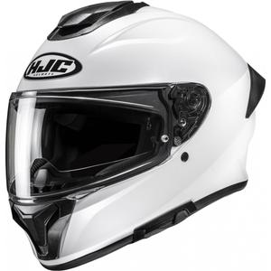 HJC C71 Solid integraal motorhelm parelwit