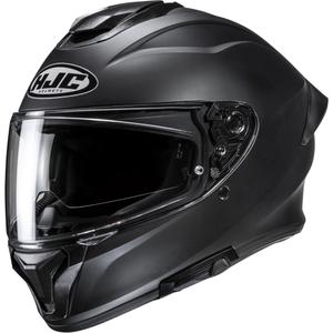 Integraal motorhelm HJC C71 Solid semi flat zwart