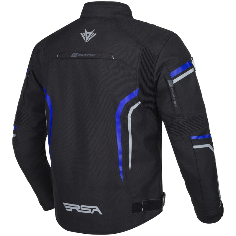RSA Compact 2 motorjack zwart-grijs-blauw