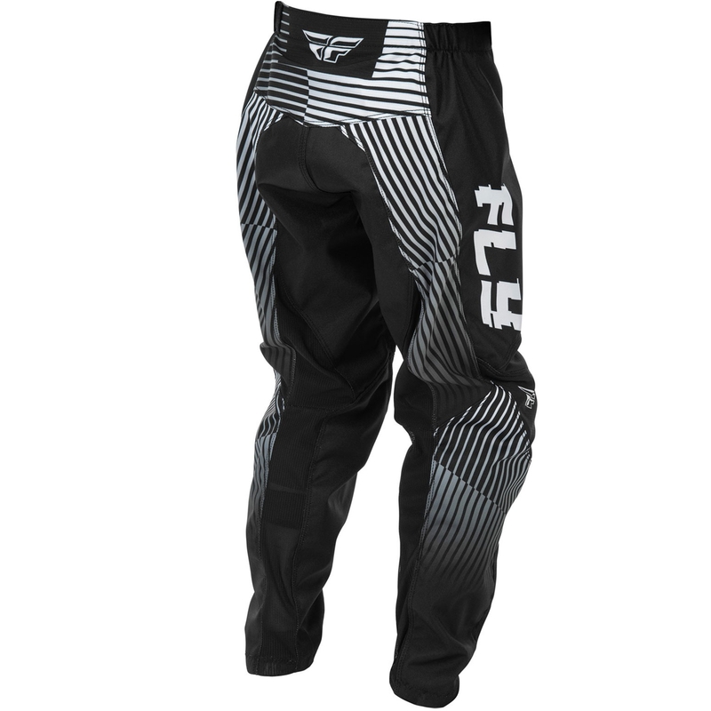 FLY Racing Kids Motocross Broek - USA F-16 Zwart-Wit