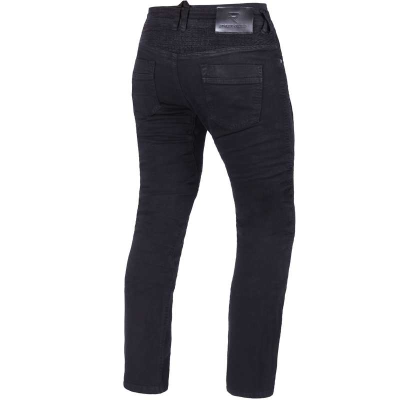 Street Racer Stretch II CE Motorjeans Zwart