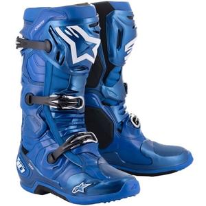 Alpinestars Tech 10 blauw-zwart-wit motorlaarzen