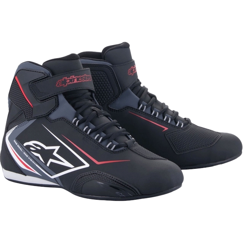 Alpinestars Sektor Waterdichte Motorlaarzen Zwart, Wit en Grijs
