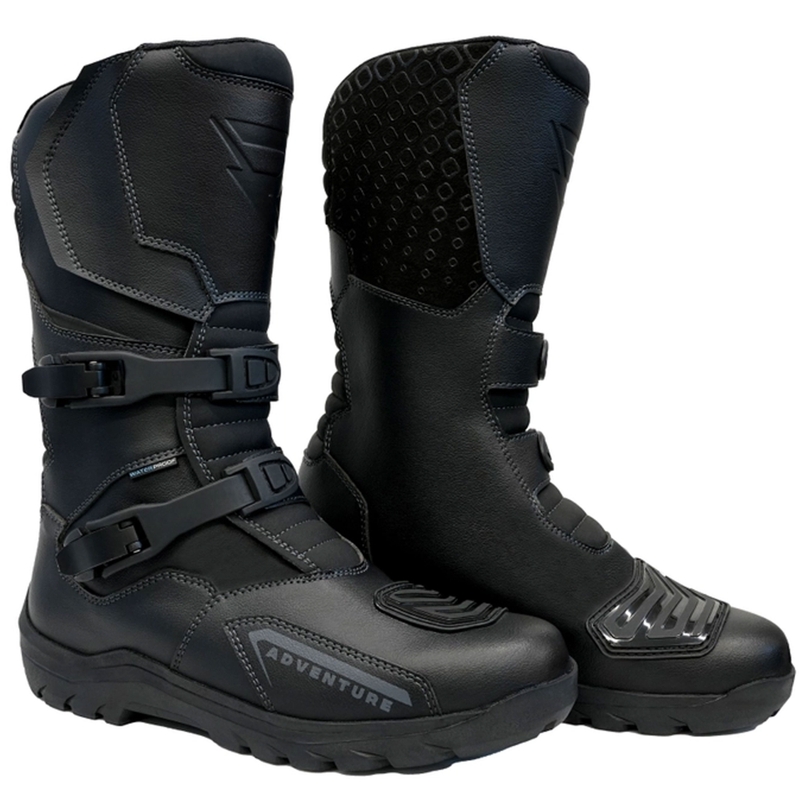 Street Racer Adventure WP Zwart Motorlaarzen