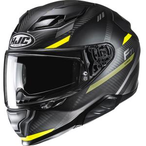 Integraal motorhelm HJC F71 CARBON Esira MC3HSF zwart-fluo geel