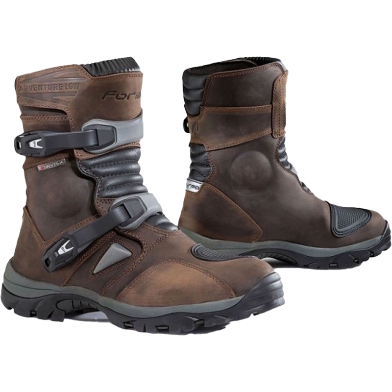 Moto schoenen Forma Adventure Laag WP bruin
