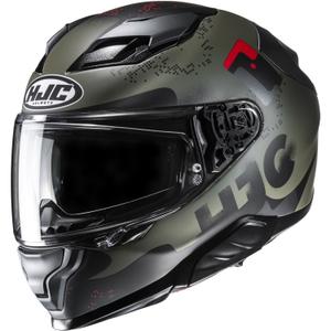 Integraal motorhelm HJC F71 Faco MC1SF khaki-zwart