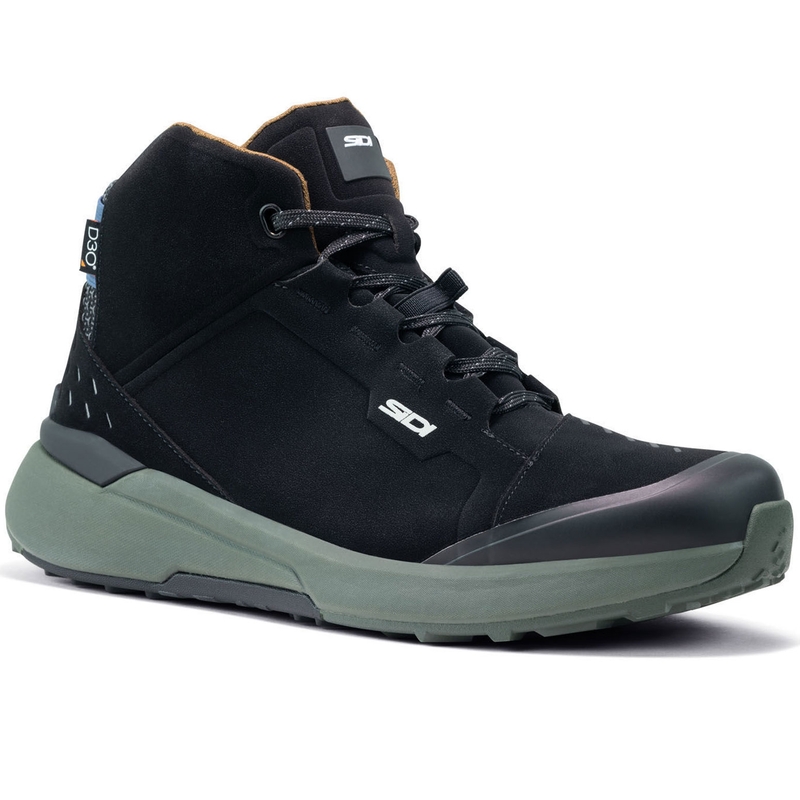 SIDI NUCLEUS Suede WP motorlaarzen zwart-groen