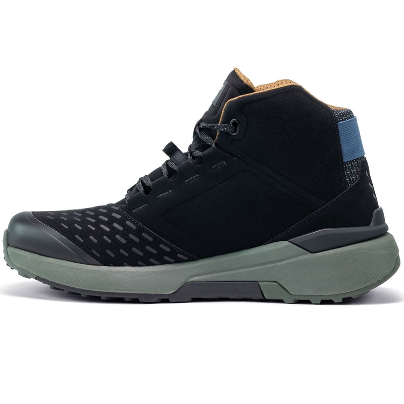 SIDI NUCLEUS Suede WP motorlaarzen zwart-groen