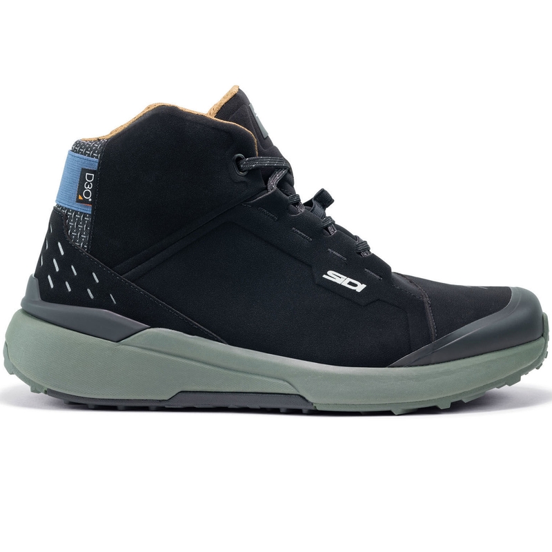 SIDI NUCLEUS Suede WP motorlaarzen zwart-groen
