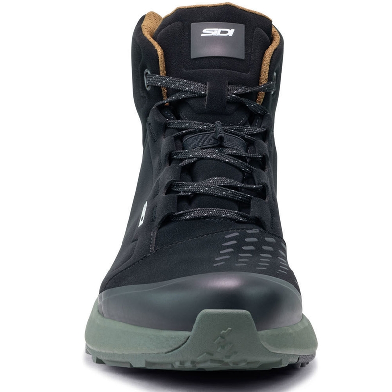SIDI NUCLEUS Suede WP motorlaarzen zwart-groen