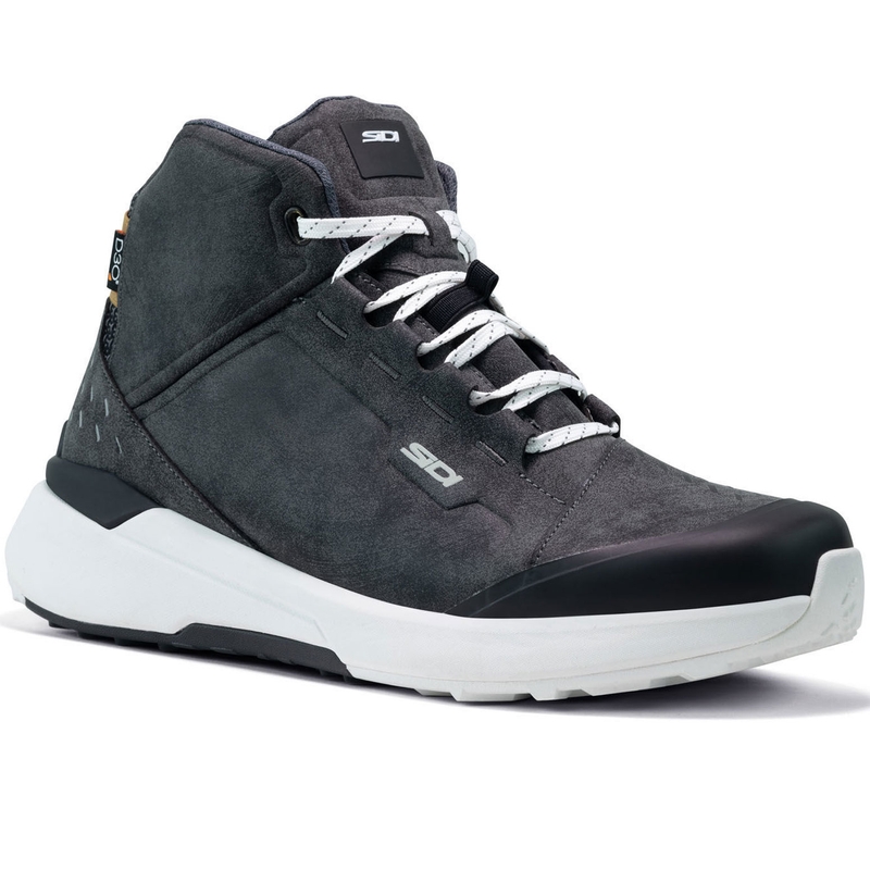SIDI NUCLEUS Suede WP motorlaarzen zwart-wit