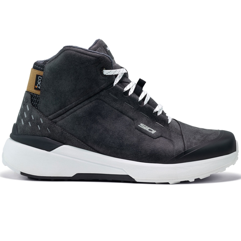 SIDI NUCLEUS Suede WP motorlaarzen zwart-wit