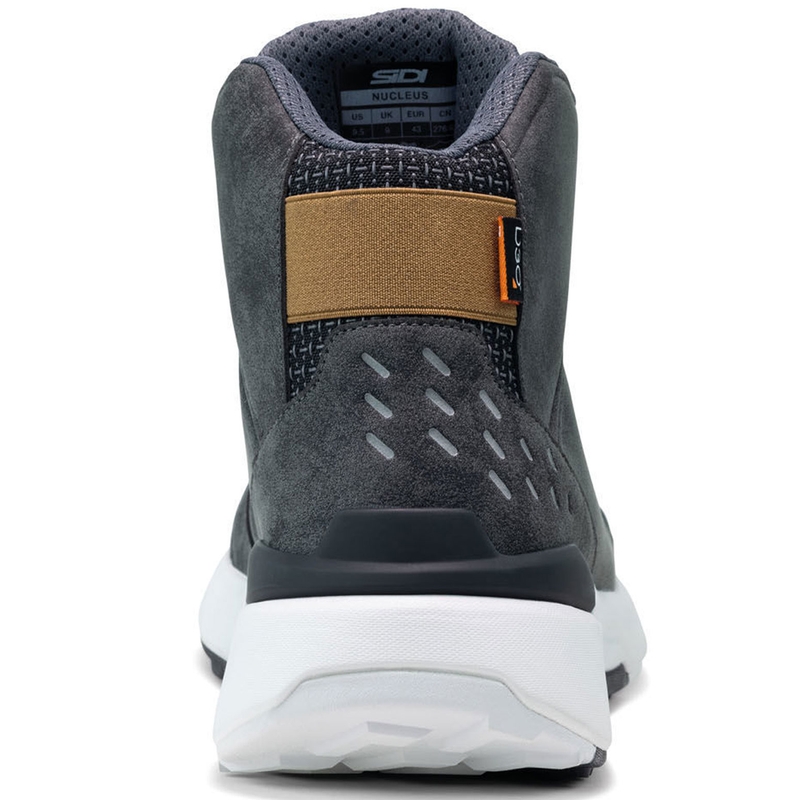 SIDI NUCLEUS Suede WP motorlaarzen zwart-wit