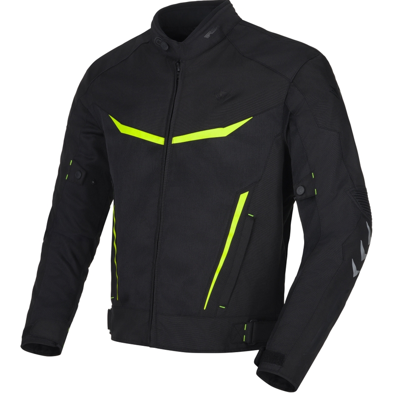 RSA Runway motorjack zwart-fluogeel