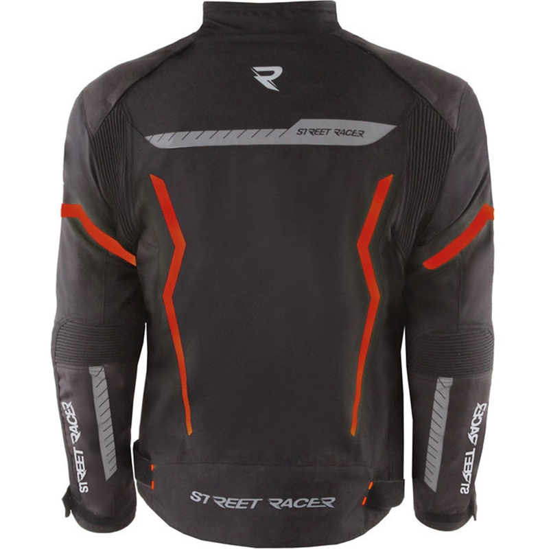 Street Racer Flex Air motorjack zwart-rood