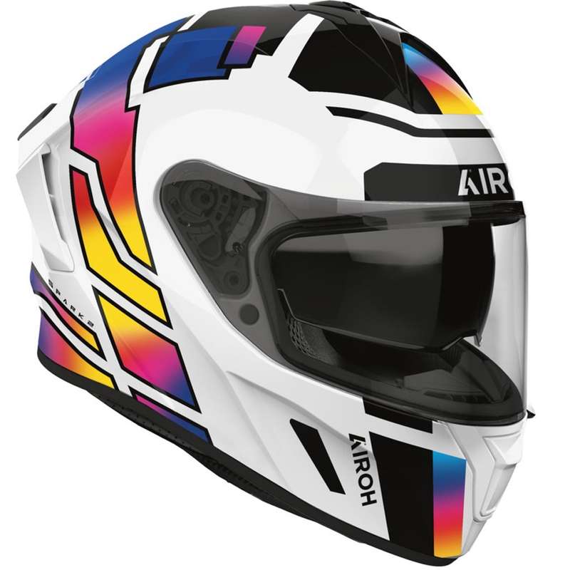 Airoh SPARK 2 Livery Integraal Motorhelm Glanzende Regenboog