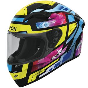 Airoh CONNOR Stellar integraal motorhelm glanzend geel-blauw-roze-zwart