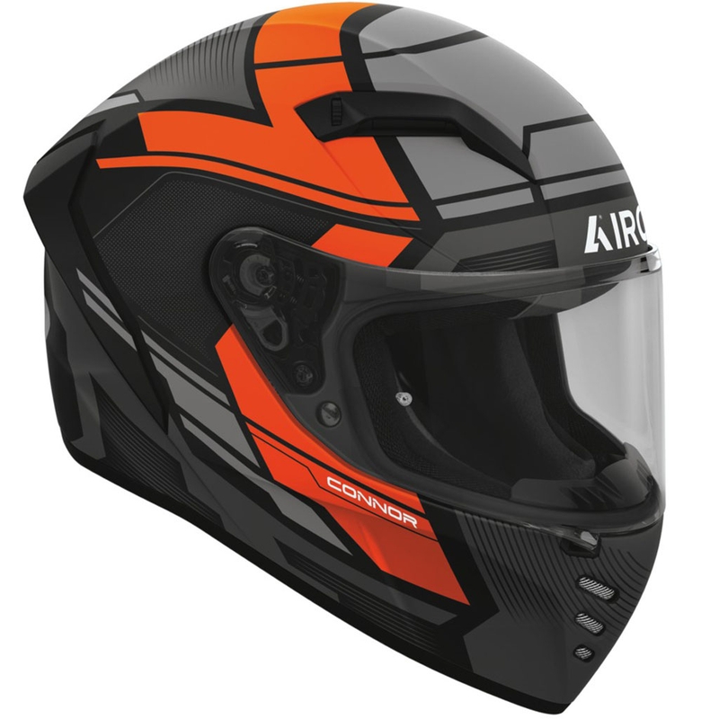 Airoh CONNOR Ego integraal motorhelm mat oranje