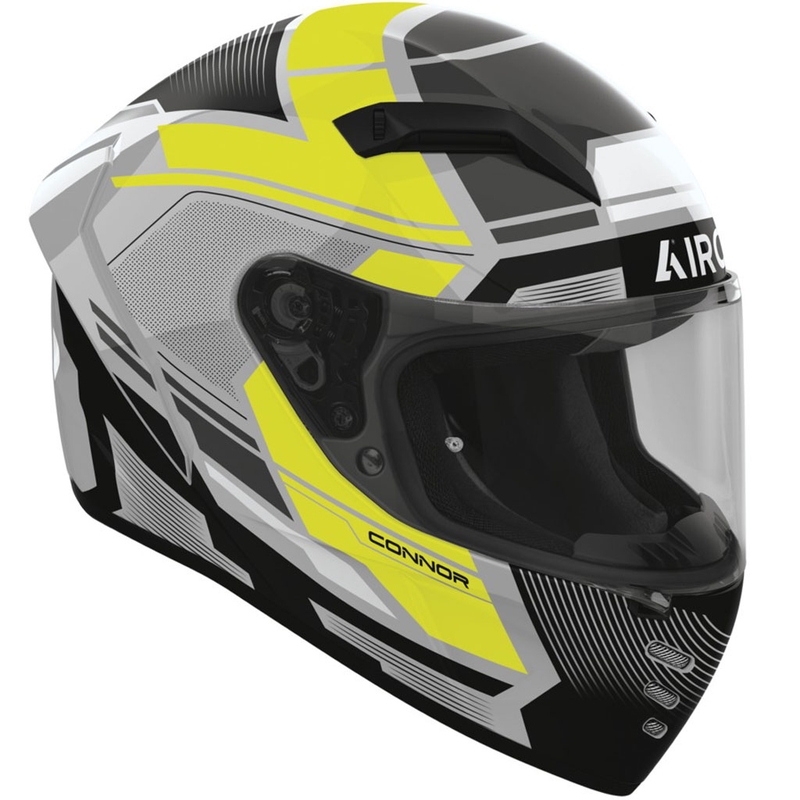 Airoh CONNOR Ego integraal motorhelm glanzend fluo geel