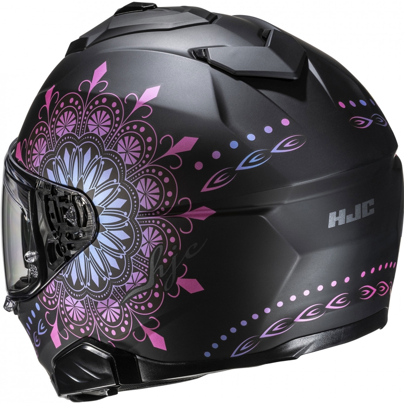 Integraal motorhelm HJC i71 Niel MC28SF zwart-roze