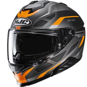 HJC i71 Zest MC7SF integraal motorhelm grijs-zwart-oranje
