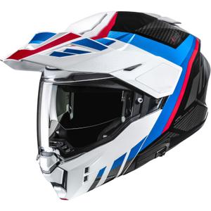 Opklapbare motorhelm HJC i80 Imes MC21 zwart-wit-blauw-rood