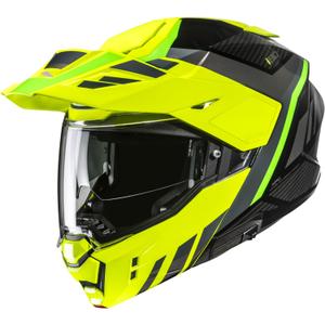 Opklapbare motorhelm HJC i80 Imes MC3H zwart-fluo geel-fluo groen