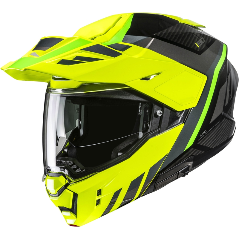 Opklapbare motorhelm HJC i80 Imes MC3H zwart-fluo geel-fluo groen