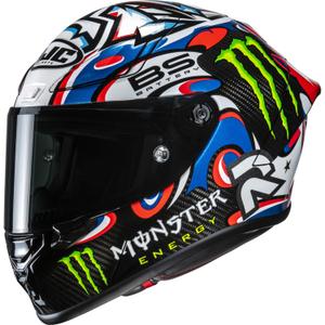 Integrale motorhelm HJC RPHA 1 V2 CARBON Quartararo Le Mans III MC25 veelkleurig