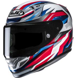 Integraal motorhelm HJC RPHA 12 Dravix MC21 wit-zwart-blauw-rood