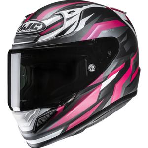 Integraal motorhelm HJC RPHA 12 Dravix MC3H zwart-grijs-roze